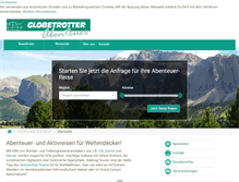 Tablet Screenshot of globetrotter-abenteuer.de